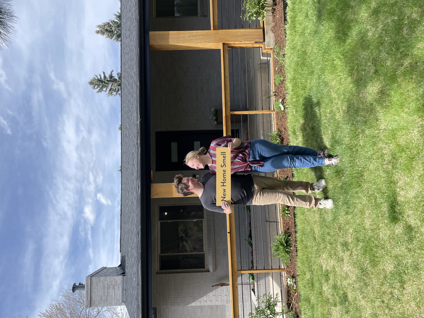 Diana and Robbie's new home